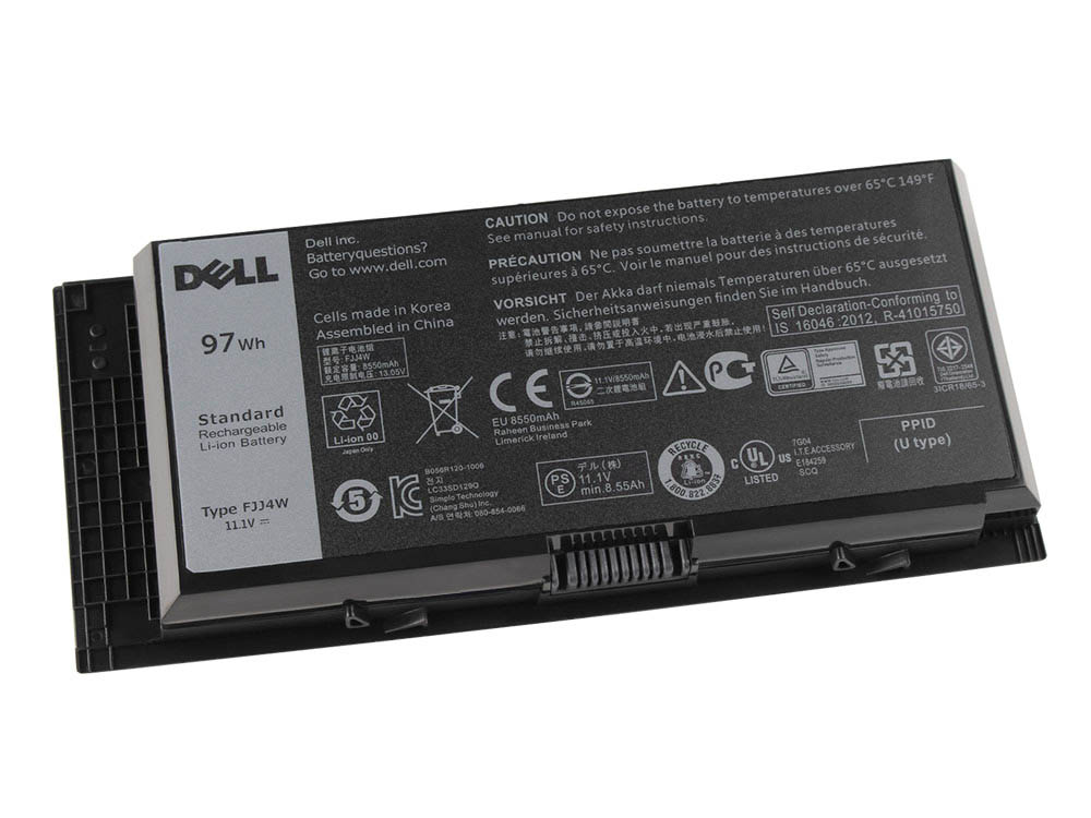 (image for) 65Wh 6Cell Dell N71FM Battery Replacement