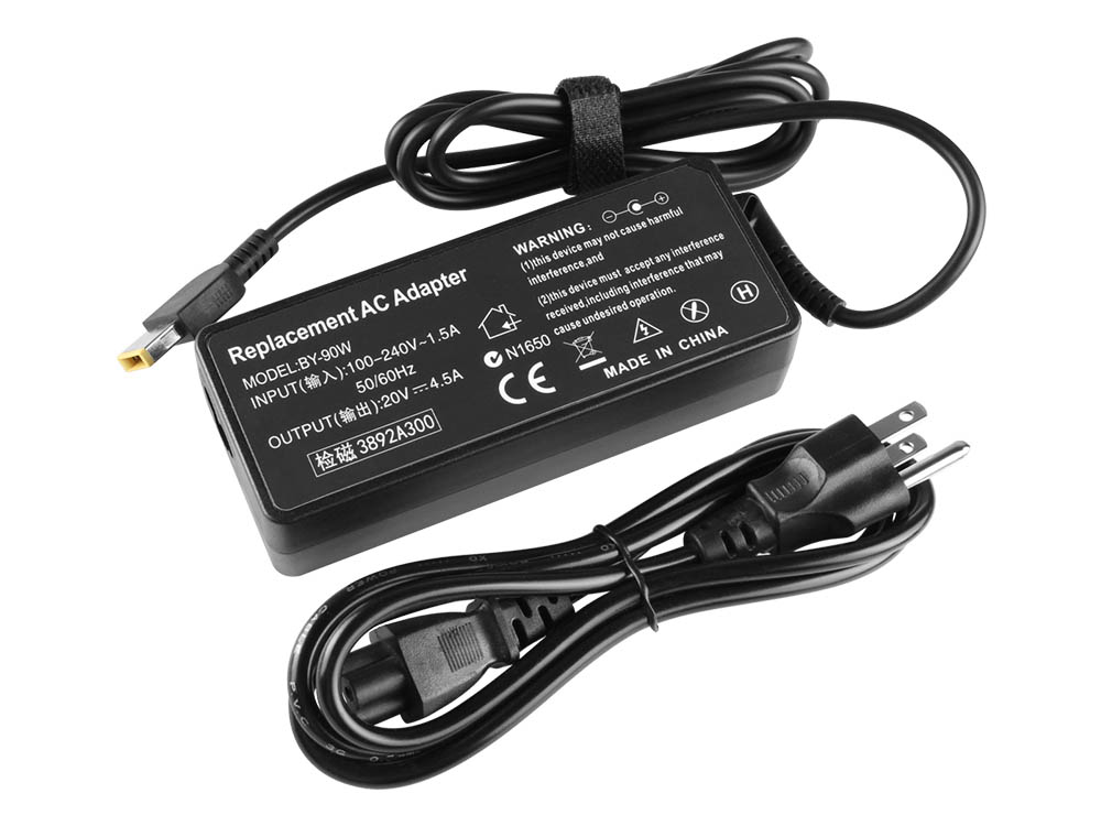 (image for) 90W Laptop Charger Compatible With M70q Gen 5 12TD001GUS AC Adapter + Cable