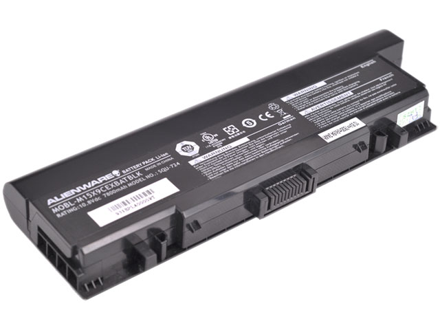 (image for) 9 Cell Dell M15X6CPRIBABLK M15X9CEXIBATLK NGPHW Battery