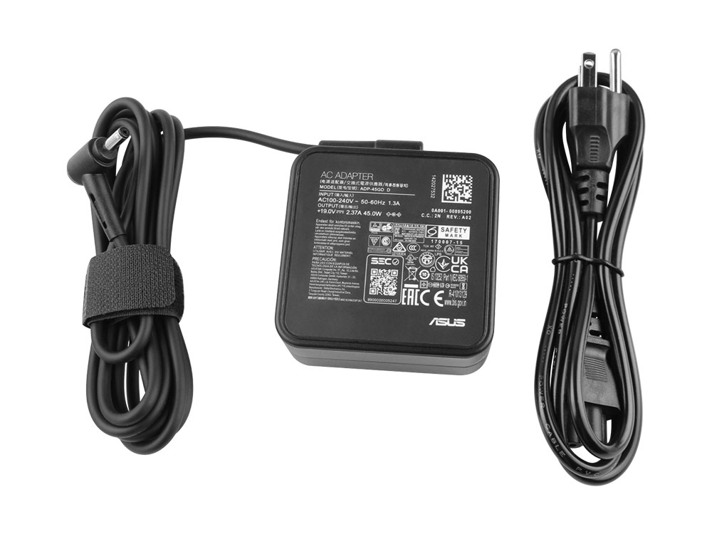 (image for) Original 45W Charger Asus ZenBook Flip UX360UAK-BB415T AC Adapter + Cable