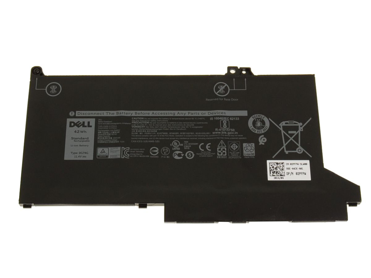 (image for) Original 3500mAh 42Wh Battery Dell 0G74G 00G74G