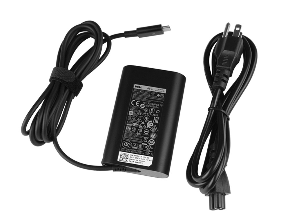 (image for) 45W USB-C Charger Dell HA45NM180 6KDC9 06KDC9 AC Adapter