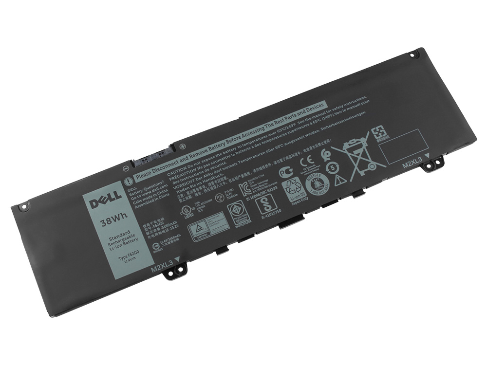 (image for) Original 3166mAh 38Wh 3 Cell Dell Inspiron 13 7386 P91G001 Battery