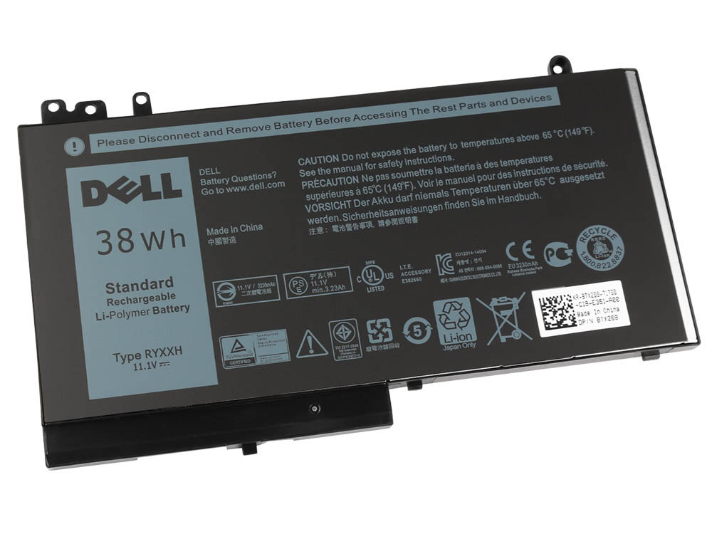 (image for) Original 38Wh 3-Cell Dell RYXXH 0RYXXH YD8XC R5MD0 Battery