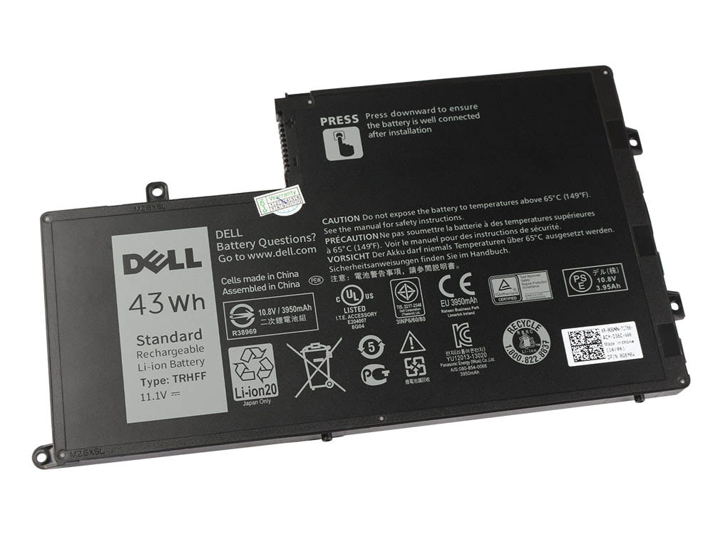 (image for) Original 43Wh 3800mAh 3 Cell Dell 0PD19 Battery 