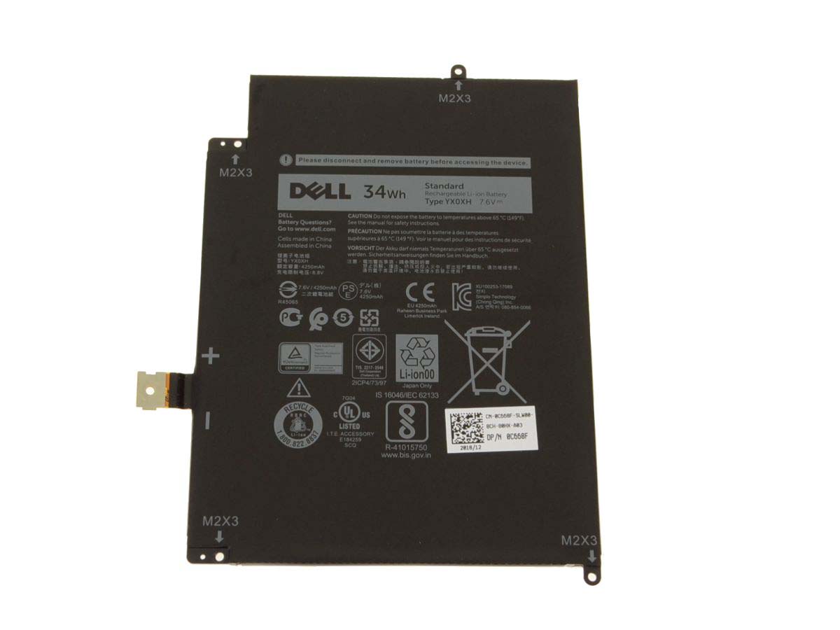 (image for) Original 4250mAh 34Wh Battery Dell 0WYCVV OWYCVV