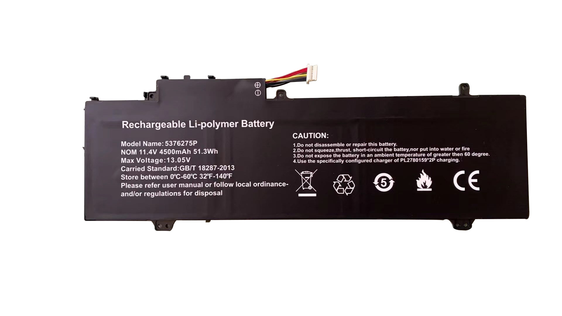 (image for) Battery Gateway 5375275P 4500mAh 51.3Wh