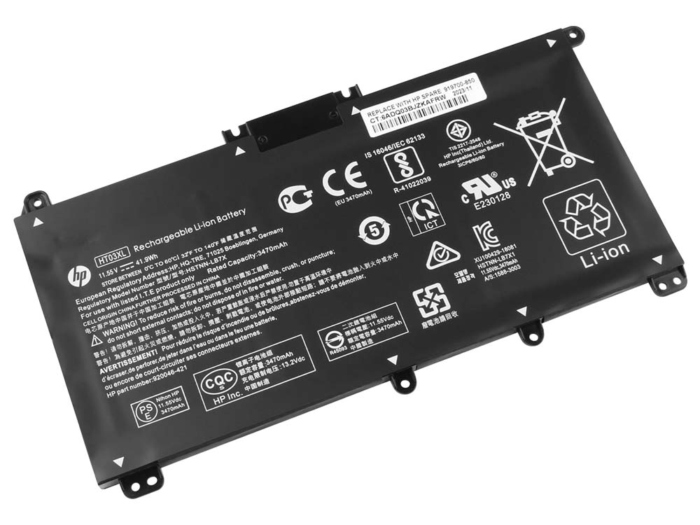 (image for) Original Battery HP 14 inch 14-f1000 3470mAh 41.9Wh